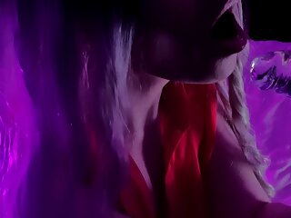 Close Up Transparent Dildo Sucking. Hot Blonde Tries Her New Toy And Her Holes - March Foxie free video