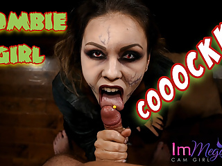 Zombie Girl Hungry For Cock - Immeganlive free video