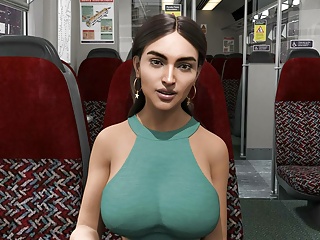 Bare Witness: The Hot Indian Desi Girl From The Train - Ep1 free video