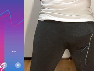 Cum In Tight Pants, Hands Free Remote Anal Vibrator Prostate Orgasm free video