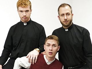 Young Twink Catholic Boy Fucked By Two Priests During Check free video