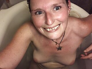 Hot Step-Mom Masturbating With A Vibrator In The Bath And The Orgasmic Aftermath free video
