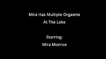 Sunbathing Mira Monroe Has Multiple Intense Hitachi Orgasms By The Lake At Hitachihoes.com free video