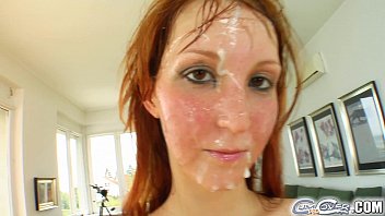 Cum For Cover Redheads Drenched In Cum After 5 Cock Deepthroat free video