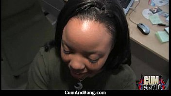 Cum Ebony Whore Takes Multiple Facials 24 free video