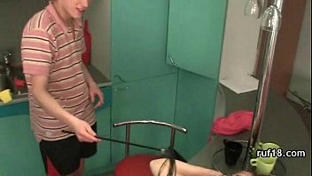 Teen With Nice Butt Gets Her Ass Rammed Really Hard free video