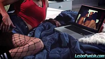 Sexy Girl Get Sex Dildo Punish By Mean Lesbian Video-16 free video