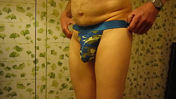 Grandpa David Talks And Tries On Panties Bought For Him By Queenie