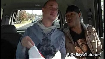 Blacks On Boys - Gay Bareback Interracial Fuck Movie 09 free video
