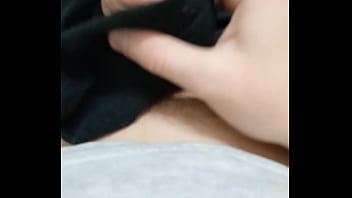 Young Guy Fingering His Big And Fat Dick With His Toe free video