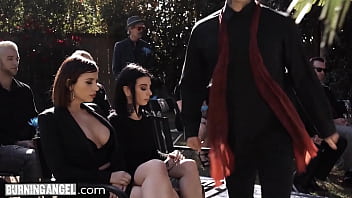 Burningangel Marley Brinx Seduces A Dilf Into Fucking Her During His Wife's Burial free video