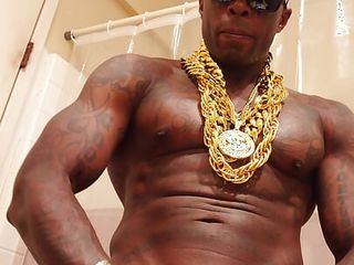 Big Black Hairy Cock Worship Hallelujah Johnson (Jeremiah Huge Monster Cock) free video