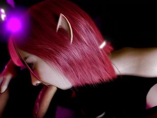 Hot Redhead Elf Sucking Dickgirl Dick In The Club free video