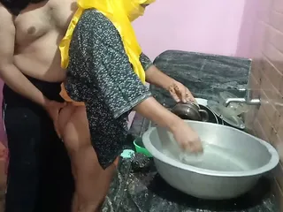 Stepsister Has Sex With Stepbrother In The Kitchen free video