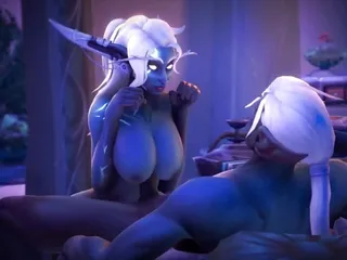 Wow Elf's Huge Tits Are Only Good For One Thing free video