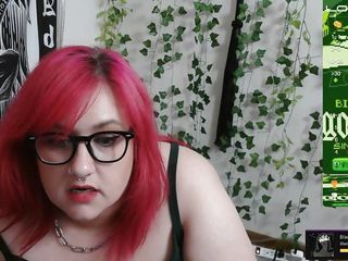 Part 2 July 25Th Bbw Camgirl Poppy Page Live Show - Glass Toys, Lovense, Hitachi, Big Pussy Lip Play free video