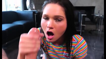 Good Girl Teen Sucks Big Cock Like A Whore free video